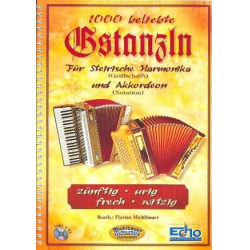 1000 beliebte Gstanzln (+CD) für Steirische -Florian Michlbauer