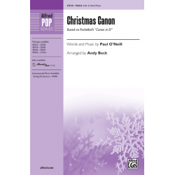 Christmas Canon SSAA -Paul O'Neill / Arr.Andy Beck