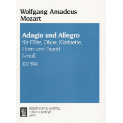 Adagio und Allegro f-moll KV 594 -Wolfgang Amadeus Mozart / Arr.Karl Heinz Pillney