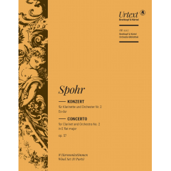 Klarinettenkonzert Nr. 2 Es-dur op. 57 - Louis Spohr