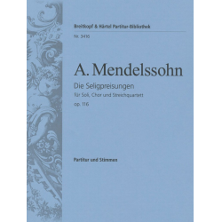 Die Seligpreisungen [op. 116] -Arnold Ludwig Mendelssohn