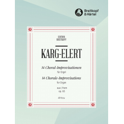 14 Choral-Improvisationen aus op. 65 -Sigfrid Karg-Elert