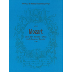 Schon lacht der holde Frühling KV 580 -Wolfgang Amadeus Mozart / Arr.Franz Beyer