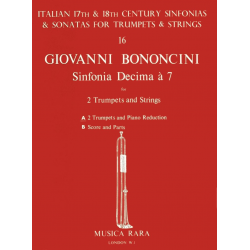 Sinfonia Decima a 7 op. 3 -Giovanni Bononcini / Arr.Robert Paul Block
