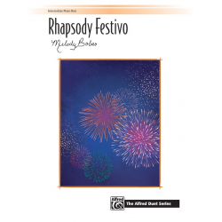Rhapsody Festivo (1 piano 4 hands) -Melody Bober