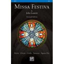 Missa Festiva SAB -John Leavitt