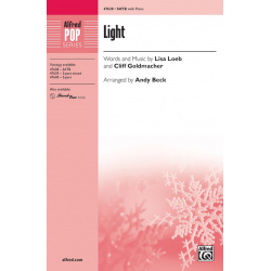 Light SATB -Lisa Loeb and Cliff Goldmacher / Arr.Andy Beck