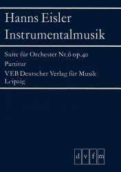 Suite für Orchester Nr. 6 op. 40 -Hanns Eisler