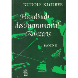 Handbuch des Instrumentalkonzerts -Rudolf Kloiber