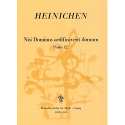 Nisi Dominus aedificaverit domum -Johann David Heinichen