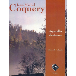 Aquarelles d'automne pour guitare -Jean-Michel Coquery