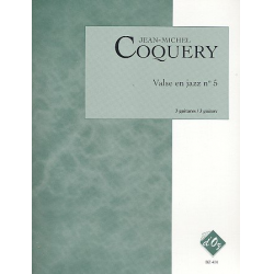 Valse en jazz no.5 pour 3 guitares -Jean-Michel Coquery