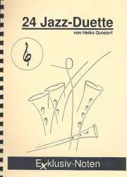 24 Jazz-Duette in C Violinschlüssel -Heiko Quistorf