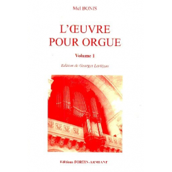 L'Oeuvre pour orgue vol.1 -Mel Domange Bonis