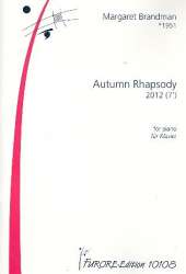 Autumn Rhapsody for piano -Margaret S. Brandman