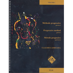 Methode progressive vol.1 for guitar -Claudio Camisassa