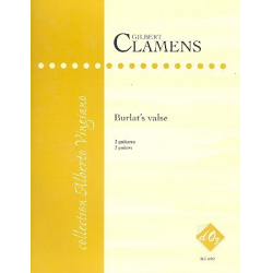 Burlat's Valse pour 2 guitares -Gilbert Clamens