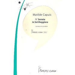 Sonate G-Dur Nr.4a für Violoncello -Matilde Capuis
