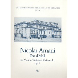 Streichtrio d-Moll op.1 - Nicolai Amani