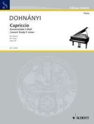 Capriccio f-Moll op.28 : -Ernst von Dohnányi