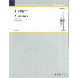 TWO FANFARES : FOR TRUMPETS -Michael Tippett