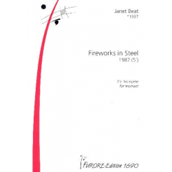 Fireworks in Steel für Trompete -Janet Beat