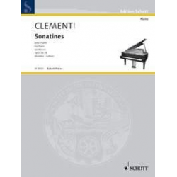 Sonatinen op. 36/37/38 -Muzio Clementi