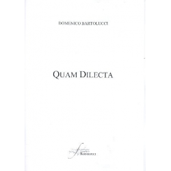 Quam dilecta für Männerchor, Streicher -Domenico Bartolucci