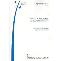 Wind im Neckartal op.63 für Schlagzeug -Olga Magidenko