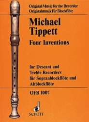 4 INVENTIONS : FUER SOPRAN- UND -Michael Tippett