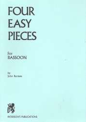 4 easy pieces for bassoon and piano -John Burness