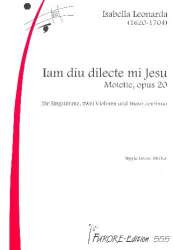 Iam diu dilecte mi Jesu op.20 Motette -Isabella Leonarda