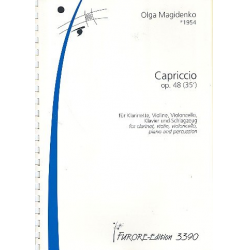 Capriccio op.48 für Klarinette, Violine, -Olga Magidenko