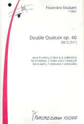 Double quatuor op.40 pour 4 violons, -Florentine Mulsant
