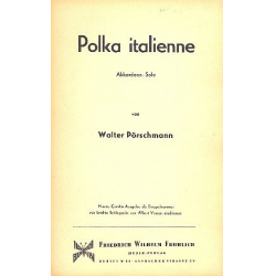 Polka Italienne -Walter Pörschmann