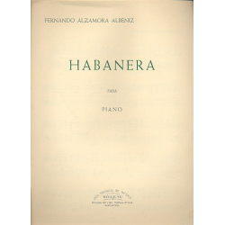 Habanera -Fernando Alzamora Albéniz