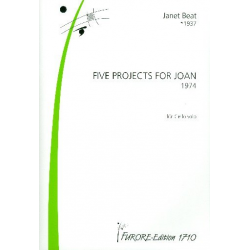 5 Projects for Joan for cello solo -Janet Beat