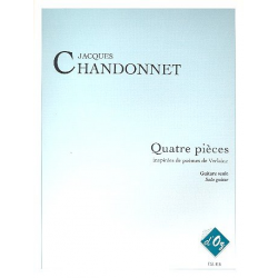 4 pièces inspirées de poèmes de -Jacques Chandonnet