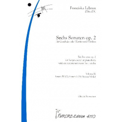 6 Sonaten op.6 Band 2 -Franziska Lebrun