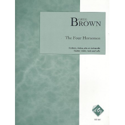 The 4 Horsemen for guitar, violin, -Greg Brown