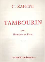 Tambourin pour hautbois et piano -Clement Zaffini