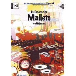 13 pieces : for mallets -Ivo Weijmans
