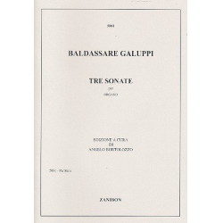 3 Sonate per organo (manualiter) -Baldassare Galuppi