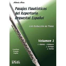 Pasajes de flauta del repertorio orquestral espanol vol.1 -Antonio Arias