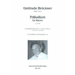 Präludium -Gertrude Brückner