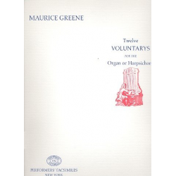 12 Voluntaries for organ -Maurice Greene