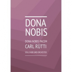 Dona nobis pacem (Klavierauszug) -Carl Rütti