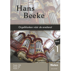Orgelklanken vóór de eredienst | noten -Hans Beeke