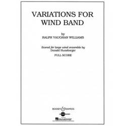 Variations for Wind Band -Ralph Vaughan Williams / Arr.Donald R. Hunsberger