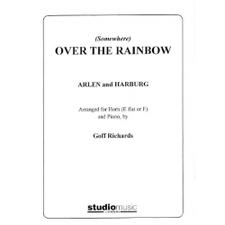 (Somewhere) Over the Rainbow (Horn Es/F Solo with Piano Accompaniment) -Harold Arlen / Arr.Goff Richards